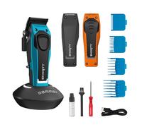 Gamma+ Shorty Tondeuse à Cheveux Professionnelle Homme avec Dimensions Réduites, Moteur Brushless EON, 120 Min d'autonomie, Lame Réglable, 4 Peignes, Câble USB de Type C