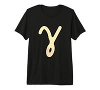 Gamma - Troisième Lettre de l'alphabet Grec T-Shirt Haut de Gamme