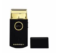 GAMMA+ Uno Rasoir de voyage sans fil pour homme, rechargeable par micro-USB, noir