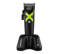 GAMMA+ Xcell Clipper Professionnel Tondeuse à Cheveux Homme avec Moteur Vector IN2, 180 Min d'Autonomie sans Fil, Arrière en Aluminium, 2 Peignes, Câble USB Type-C