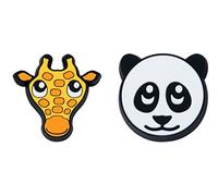 Gamma Zoodamp Lot de 2 amortisseurs de Vibrations Motif Panda Girafe Multicolore Taille S