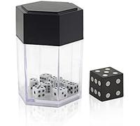 Gammaeon Bombe cubique noire, accessoire de tour de magie pour gros plans, illusions de rue, mental