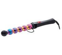 GAMMAPIU' Fer À Friser Onduler Professionnel Iron Bubble Rainbow, Vagues Larges Et Étroites, Pointe Résistante Chaleur, Flou De Mouvement Long, Réduction De L'électrostaticité, Style, Prise Italienne