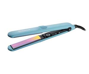 GAMMAPIU' Lisseur Professionnel Rainbow, Effet Long Lisse, Fer À Repasser, Élimine L'électrostaticité, Fermeture Bouton De Verrouillage, Températures Réglables, Chauffage Rapide, Prise Italienne