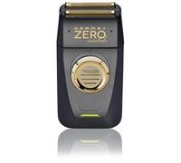 GAMMAPIU' Rasoir À Barbe Électrique Absolute Zero, Homme, Rechargeable, Lames En Acier Inoxydable, Sans Fil, Finisseur De Précision, Ergonomique, Léger, 2 Lames De Rechange, Prise Italienne
