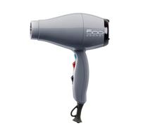 Gammapiu Sèche-cheveux professionnel 500 Compact Light, léger et compact, technologie de séchage profond, grille recouverte de tourmaline, W1800-2000 (gris)