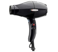 GAMMAPIU Sèche-cheveux professionnel Sintech Noir, téléphone pour cheveux avec Nano Silver Technology, sèche-cheveux léger et silencieux, grille revêtue d'argent, W2000-2300