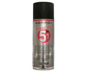 Gammapiù Spray huile lubrifiante 5 en 1 pour tondeuse à cheveux et ciseaux, sans silicone