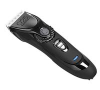 GAMMAPIU' Tondeuse À Cheveux Professionnelle Pour Homme 025, Tondeuse À Cheveux, Dispositif De Réglage Avec 4 Peignes D'espacement, Tête En Céramique, Double Batterie, Lame Réglable, Prise Italienne