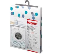 Gamme de chargement frontal Rayen Medium Housse pour laveuse et sEcheuse avec fermeture Eclair, PEVA, Bleu, Taille : 84 X 60 X 60 cm