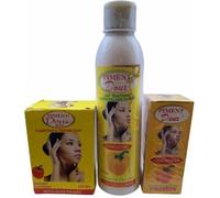 Gamme Éclaircissante - Piment Doux - 3pcs - 1 Lait 250ml - 1 Savon 250ml - 1 Sérum 60ml