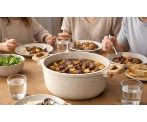 Gamme Just Perfecto : Batterie de cuisine 13 pièces en granit violet - JL-34-PUR