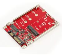 Adaptateur pour SSD M2 NGFF SATA B ou B+M Key et/ou SSD mSATA vers SATA, avec chassis