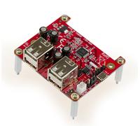 Gamme Pro - Carte controleur 4 PORTS USB pour Raspberry Pi avec support