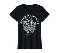 Gamme Rocky Mountains Colorado Mountain T-Shirt Graphique avec Valeur