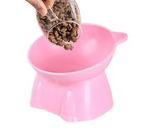 Gammel Chat Chat surélevé pour chats, assiette de nourriture inclinée pour chats intérieurs, bols de nourriture sans ventilateur pour animaux de compagnie, grands bols de nourriture pour chats