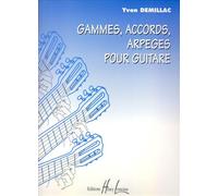 Gammes, accords, arpèges pour guitare