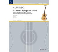 Gammes, arpèges et coulés: Scales, Arpeggios and Legato Exercises. guitar.
