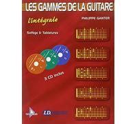 Les Gammes De La Guitare Solfege Et Tablatures Par P. Ganter + 3Cd