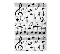 Gammes de Notes de Musique Noires, Puzzles de 1000 pièces en Bois, Jeu Familial, décoration Murale pour Adultes et Adolescents