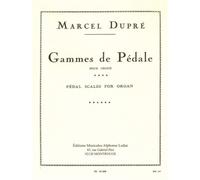 Gammes De Pédale pour Orgue