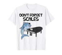 Gammes de Piano Professeur de Musique Pianiste Drôle T-Shirt