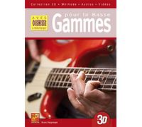 Gammes pour la basse en 3D (Livre grand format avec enregistrements audios et vidéos à télécharger)