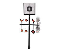 Gamo 621122108 Cible Mobile à 8 éléments rotatifs et 6 rotatifs, Homme, Noir, Taille Unique