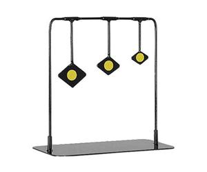 Gamo Diamond BSA Cible Mobile avec 3 éléments rotatifs et Socle, Homme, Noir, Taille Unique