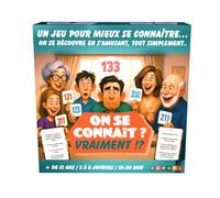GAMOBI on SE CONNAÎT Vraiment ? - Jeu de Cartes drôle et Original pour soirées, Amis, Famille ou collègues - Jeu de société d’Ambiance idéal comme Cadeau de Noël - 2 à 8 Joueurs