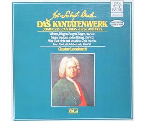Gampert, Esswood, Equiluz, van Altena, van Egmond, Tölzer Knabenchor Hannover, King's College Choir Cambridge, Leonhardt-Consort, Gustav Leonhardt - Bach: Das Kantatenwerk / Complete Cantatas - Vol. 4 (BWV 12 - 16) (Pocket Edition) [Vinyl Doppel-LP] [Schallplatte]