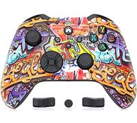 Gamrombo Manette de rechange sans fil pour X-Box One, édition spéciale, manette de jeu personnalisée compatible avec X-Box Series X|S avec Macro, double vibration, prise audio (coloré)