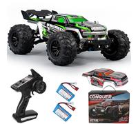 GAMRUXI Voiture télécommandée haute vitesse 4 roues motrices à l'échelle 1:16 - Camion télécommandé tout-terrain de 25 km/h pour adultes et adolescents de 14 ans et plus avec 2 batteries rechargeables