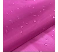 GAMUKAI The Yard Tissu polyester imperméable 190T - Matériau enduit de taffetas pour cerfs-volants, parapluies, tentes, vêtements de pluie (rose rouge)