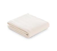 GAMUSI Jeté de lit Multifonction en Coton pour lit (130 x 180 cm, écru)