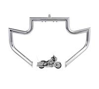 Gamyipp Barre de Protection Moteur 3,8 cm pour Harley Davidson Touring Road Glide Road King Street Glide Electra Glide CVO et Trike (Compatible avec Les modèles Touring 2009 et ultérieurs, Chrome)
