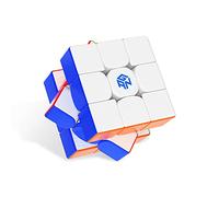 GAN 11 M Speed Cube Magnétique 3x3, Cube de Vitesse Version Mat | 56g ultra-léger, noyau magnétique stable, réglage GES facile, sans autocollant en Forme d'Aile pour Enfant Adulte