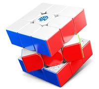 GAN 13 Maglev Speed Cube Magnétique, Cube de Vitesse sans Autocollant, Jeu de Casse-Tête avec 88 Aimants/UV Enduit/GES v2/6 Répulsion Magnétique Réglable Amateur Enfant Adulte