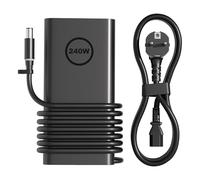 Gan 240W Chargeur 7.4mm pour Dell Ordinateur Portable Bloc d'alimentation | Dell G16 G15 G7 Alienware x17 x16 x15 M17 M17x Precision 7780 7770 7670 7680 7550 7560 7620 Performance Dock adaptateur