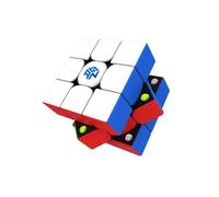 GAN 356 M Lite Magnetic Speed Cube 3x3 Stickerless - Magnetic Puzzle Cube with Lite Version - GAN356 M Professional Speed Cube for Beginners and Experts