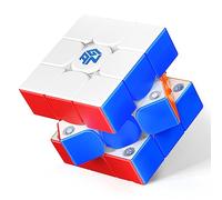 GAN 356 ME Speed Cube Magnétique 3x3, Réglage Numérique GES Frost | Noyau avec 12 réglages, capsule magnétique anti-blocage, coupe des angles fluide, cadeau pour enfants et adultes