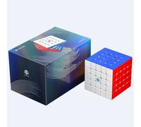 GAN-Cube Magique de Vitesse Magnétique,Puzzle Magique,Sans Autocollant,Jouets Fidget Professionnels,GAN 562 5x5,562 m - Type GAN 562M Matte