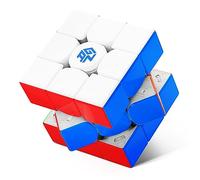 GAN14 Maglev Pro 3x3 Speed Cube Magnétique, Système de Lévitation et Noyau Positionnement 4.0, Double Réglage Numérique GES Pro+, Stabilité Améliorée Anti-Pop(Version UV)
