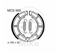 Ganasches De Frein Arrière Avec Ressorts TRW LUCAS 786.05.39