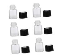 GANAZONO 1 ensemble Bouteilles Verre pour Huiles Essentielles Lot de Flacons Vides et Portables pour Voyage Aromathérapie et DIY