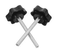 GANAZONO 1 ensemble Bouton de Remplacement pour Déambulateur de Vis avec Pads Caoutchouc Accessoires Universels pour Rollators et Déambulateurs Installation Rapide et Facile