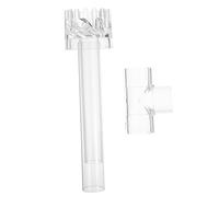 GANAZONO 1 Jeu Dégraissant pour Aquarium Étang Filtre D'aspiration pour Aquarium Mini Filtre Éponge D'aquarium Air Filtre pour Aquarium Aquarium Fontaine Nettoyeur Pompe Abdos Transparent