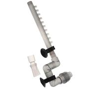 GANAZONO 1 Jeu Raccords De Tuyauterie pour Aquarium Grand Filet D'aquarium Pompe à Air Aquarium Pompe Fontaine Filtre Éponge pour Aquarium Cylindre Distributeur Éponge Filtrante Abdos Grey