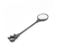 GANAZONO 1 pièce Rétroviseur de Vélo Ajustable Tube Noir Accessoire Rétro Réfléchissant pour Vélo Électrique et Vtt Effet Arrière avec Angle de Vue Large Facile à Installer et Démontable