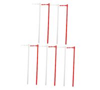 GANAZONO 10 Ensembles Bâtons De Moulin à Vent Bricolage Ensemble De Moulinets Bricolage Fleur Moulins à Vent Tige Remplacement des Tiges Déoliennes Solide Tige De Remplacement Plastique